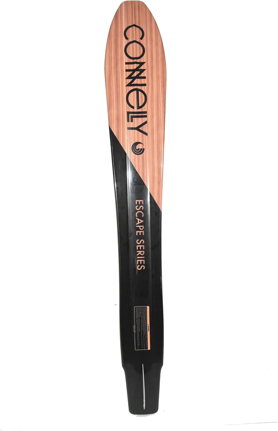 Big Daddy Waterski, Swerve Lace-Adjustable Front Binding with Rear Toe Plate