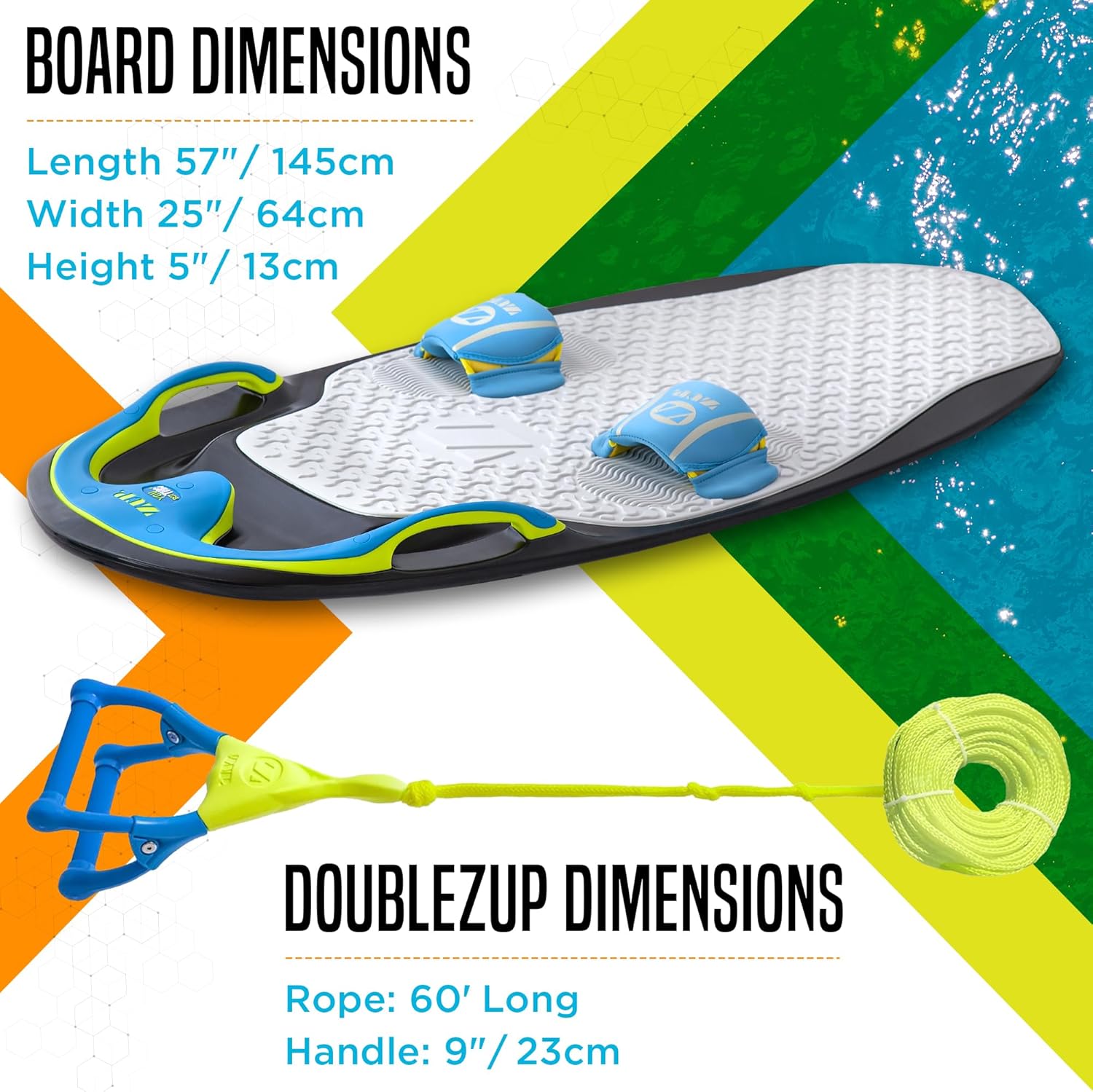 260 Board and Handle Combo with EVA Foam Padding